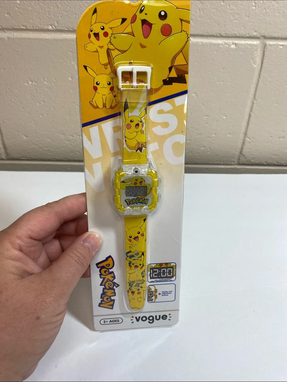3/$20. Pokemon Pikachu Yellow Kids Digital Watch. NIB